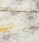 4 Pillow Digital Cotton Satin Bed Sheet - Fall view