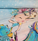Cartoon Character Bed Sheet - Mermaid
