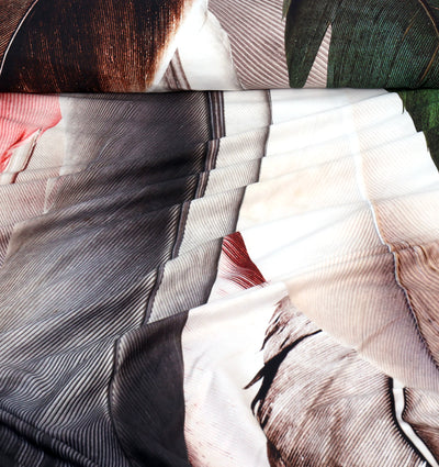 Single Digital Satin Bed Sheet - Avnoor Feathers