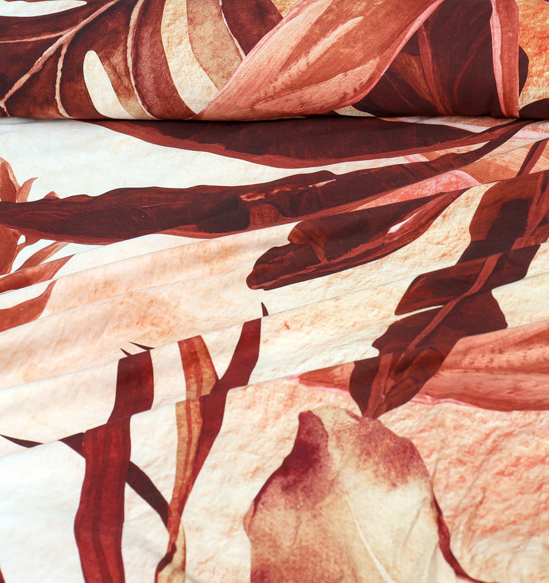 Single Digital Satin Bed Sheet - awesome spring branches