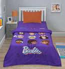 Cartoon Character Bed Sheet - Barbie all characters