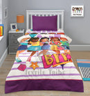 Cartoon Character Bed Sheet - Best friends