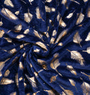 Soft High Density AC Fleece Blanket - Blue Silverish