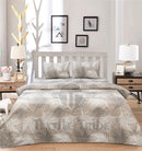2 Pillow Cotton King Bed Sheet - Date Stick