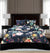 3 Pcs Quilted Reversible Bed Spread Set - Beautiful Flowering