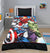 Cartoon Character Bed Sheet - Avengers Multi Characters
