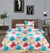 4 Pillow Digital Cotton Bed Sheet - Flower Shower