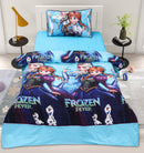 Cartoon Character Bed Sheet - Frozen Fever