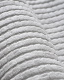 Anti Slip Chenille Large Floor Mat - White