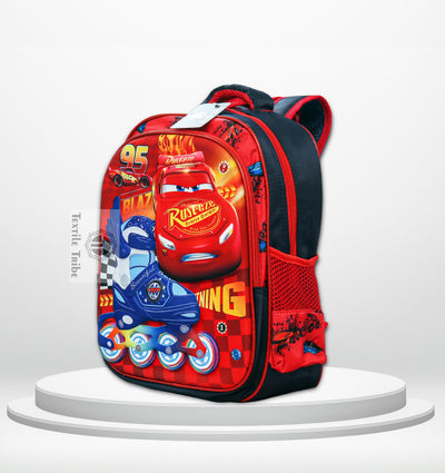 Kids School Bags 3D Character - Blaze Racing