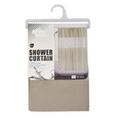 Shower Curtain With 12 Rings - Ivory