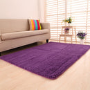 Anti Slip Chenille Large Floor Mat  - Purple