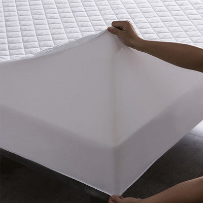 Water Proof Quilted Mattress Cover - Single (42 x 78)