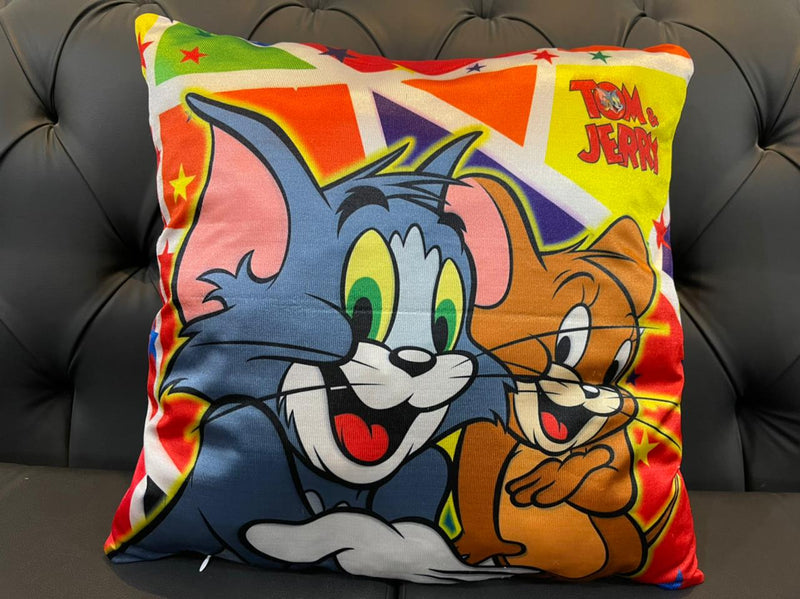 2 Sided Valvet Kids Cushions Cover - Jerry Friend