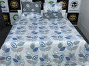 4 Pillow Cotton Bed Sheet - Hang Leaves