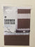 Shower Curtain With 12 Rings - Brown