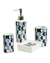 4 PCs Ceramic Bathroom Set - BS0016