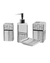 4 PCs Ceramic Bathroom Set - BS0005